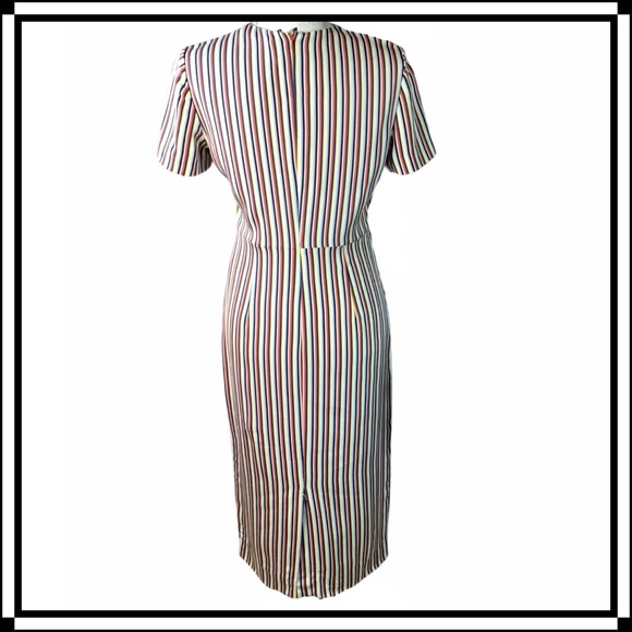 Diane Von Furstenberg Silk Blend Sheath Dress 4 - Picture 2 of 16